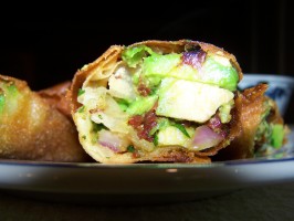 Copycat Cheesecake Factory's Avocado Egg Rolls by Todd Wilbur. Photo by Chef #742617000027 Copycat Cheesecake Factory's Avocado Egg Rolls by Todd Wilbur. Photo by Chef #742617000027