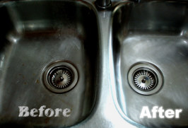 Wonderful Kitchen Sink Scrub That Makes Your Sink Glow!. Photo by V'nut-Beyond Redemption Wonderful Kitchen Sink Scrub That Makes Your Sink Glow!. Photo by V'nut-Beyond Redemption
