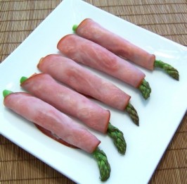 Ham and Asparagus Roll-ups. Photo by Bobtail