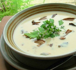 Wild Mushroom & Buttermilk Soup