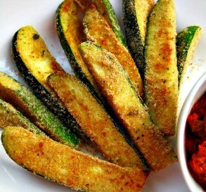 Oven-Fried Zucchini Sticks