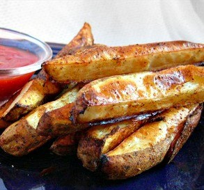 Baked Spicy French Fries