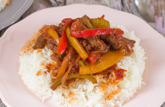 Easy beef pepper steak rice recipes Easy beef pepper steak rice recipes