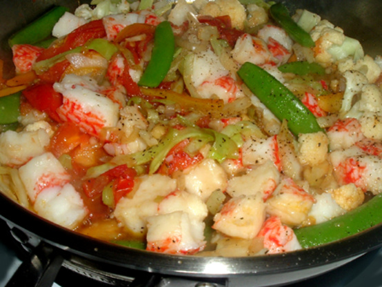Imitation Crab Stir-Fry Recipe - Genius Kitchen