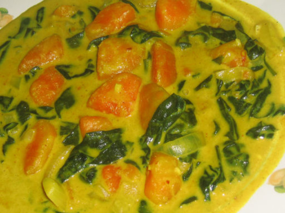 Potato spinach curry recipes Potato spinach curry recipes