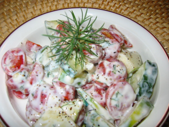 Tomato and cucumber salad recipes Tomato and cucumber salad recipes
