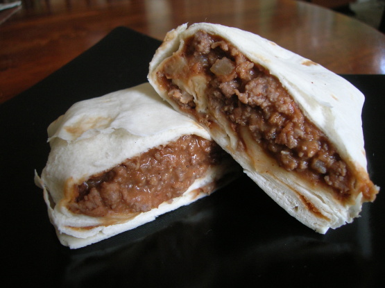 ground beef burrito recipe authentic