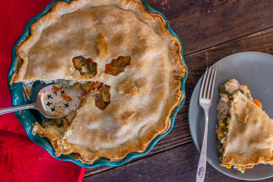 Holiday Leftovers Pot Pie