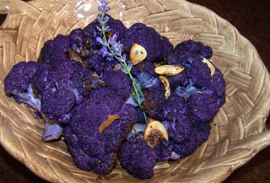 Roasted Cauliflower with Lavender