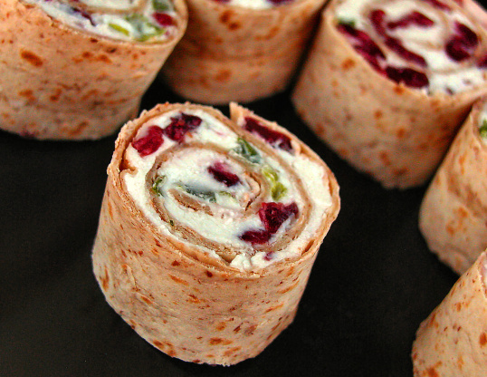 Resultado de imagen para Cranberry Feta Pinwheels