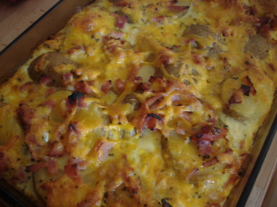 Baked Potato Brunch Casserole Recipe - Genius Kitchen