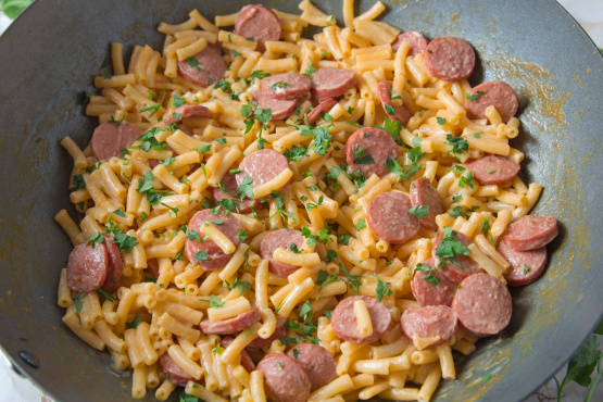 instant pot macaroni and cheese with hot dogs