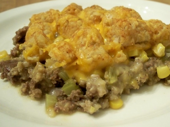 very best tater tot casserole recipe