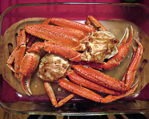 Crabs - Garlic Butter Baked Crab Legs Recipe - Genius Kitchen