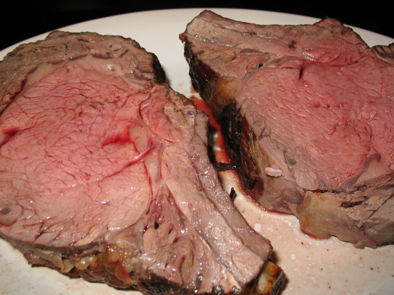 What is the proper cooking time for a 6-pound rib roast?