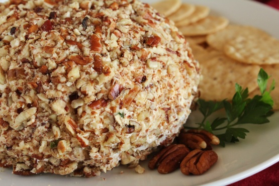 What is a recipe for a cream cheese ball?