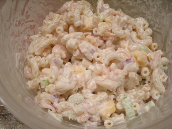 new orleans shrimp macaroni salad