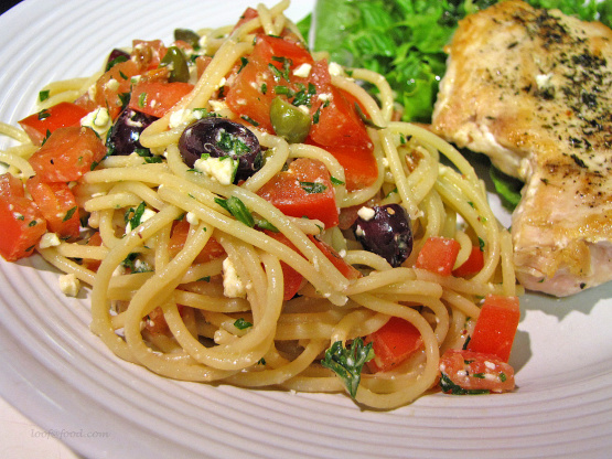 Greek Spaghetti Recipe Greek.Genius Kitchen