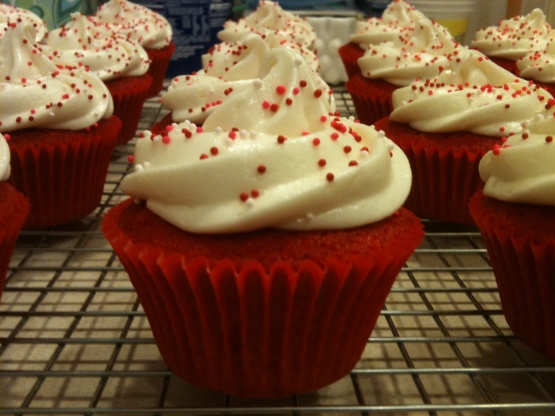 red velvet cupcake recipe