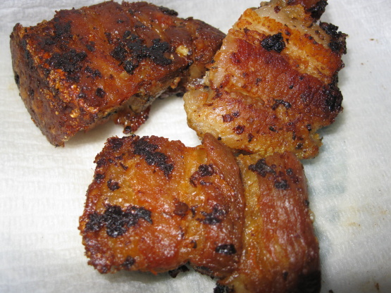 Dominican Style Chicharron Fried Pork Skins) Recipe