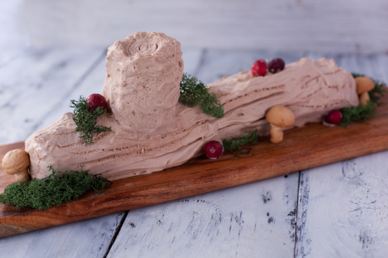 Buche de Noel Icebox Cake
