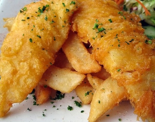 British Beer Battered Fish ‘n’ Chips Recipe - Genius Kitchen