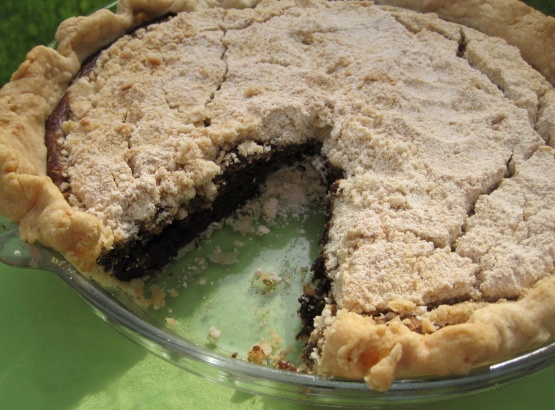 Perfect image of pie wet bottom