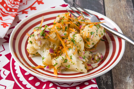 Marinated Cauliflower & Carrot Salad