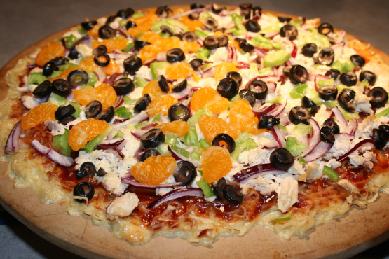 Uncommon Ramen BBQ Chicken Pizza Bake
