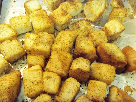 Quick Chili Croutons Recipe - Genius Kitchen