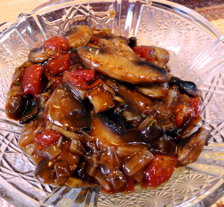 Nice image showing jaeger schnitzel mushroom