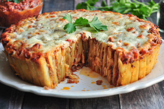 Rigatoni Pasta Pie Martha Stewart) Recipe - Genius Kitchen
