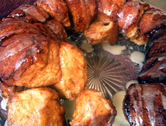 Overnight Orange Glazed Monkey Bread