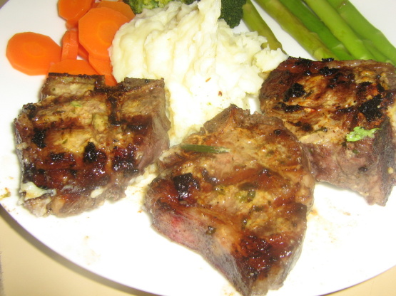 Herb Grilled Rib Lamb Chops Recipe Genius Kitchen 