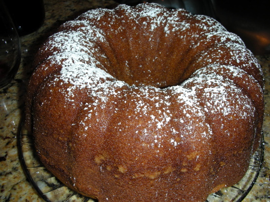 Pumpkin Streusel Cake Bundt