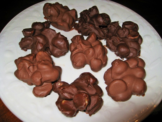 recipe chocolate covered nuts