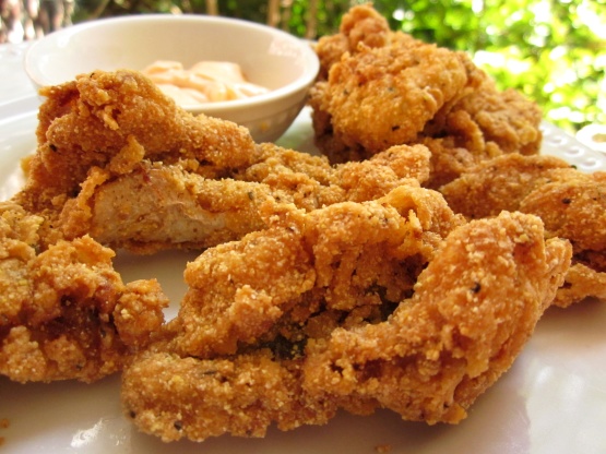 deep fried catfish nuggets