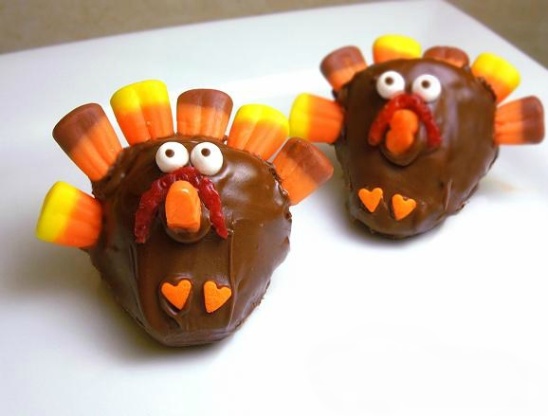 Chocolate Covered Strawberry Turkey Treats Recipe Genius Kitchen