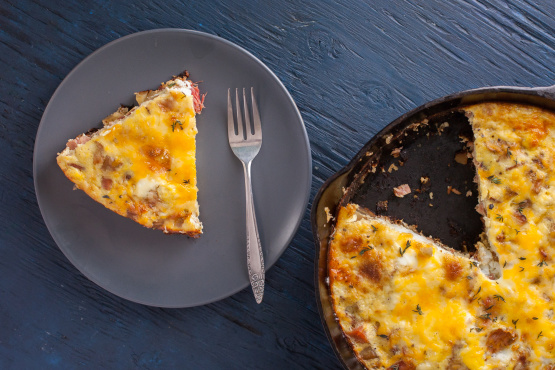 Ham & Cheese Frittatas