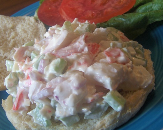 Fake Crab Salad Sandwiches Recipe - Genius Kitchen