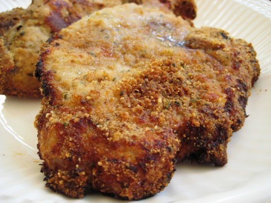 boneless breaded pork chops in oven