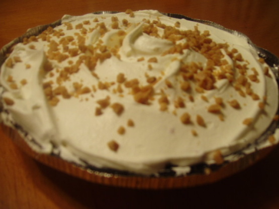 Chocolate-Toffee Cream Pie Recipe - Baking.Genius Kitchen