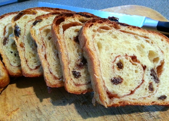 What is an easy raisin bread recipe?