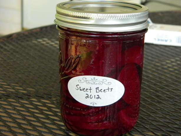 Pickled Beets For Canning) Recipe