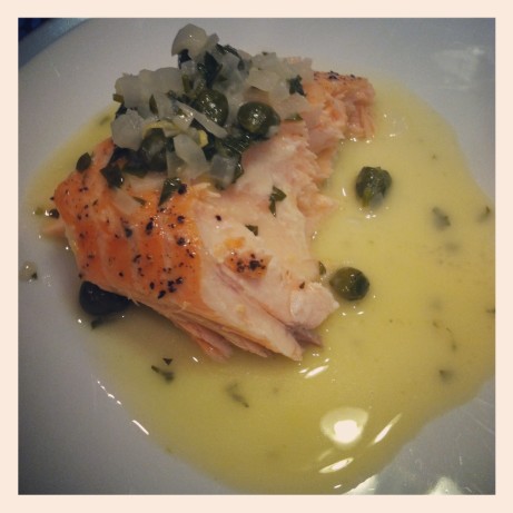 salmon with lemon butter caper sauce recipe food com salmon with lemon butter caper sauce recipe food com