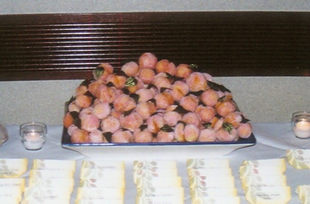 Pesche Italian Peach Wedding Cookies Recipe