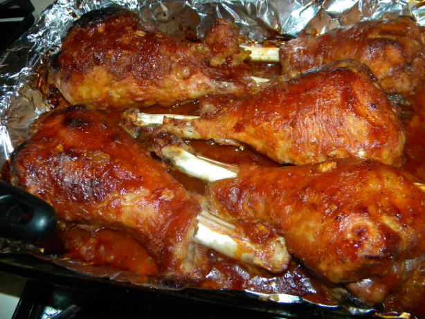 Easy Oven Roasted Barbecue Turkey Legs Recipe - Food.com