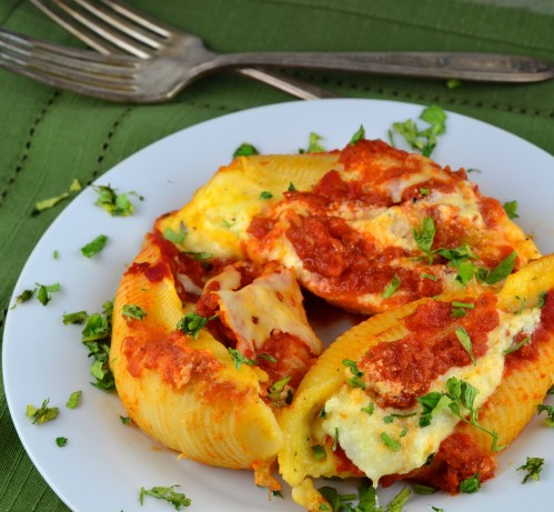 Baked Stuffed Pasta Shells Recipe - Food.com