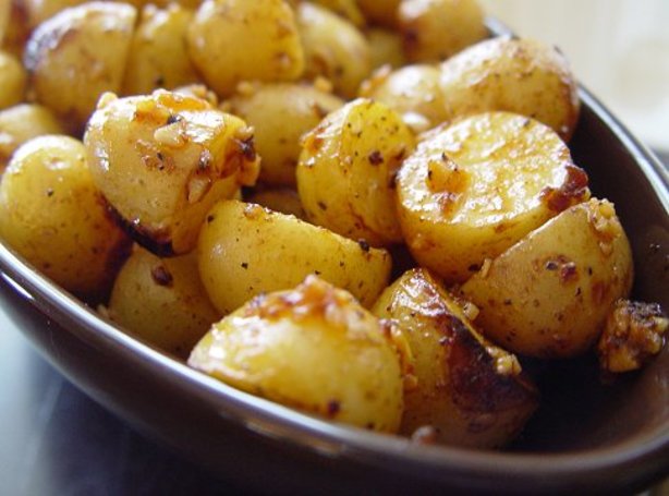 Smoking Ruby Gold Baby Potatoes Recipe Food Com