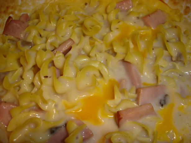 Easy Ham And Noodles Recipe - Food.com